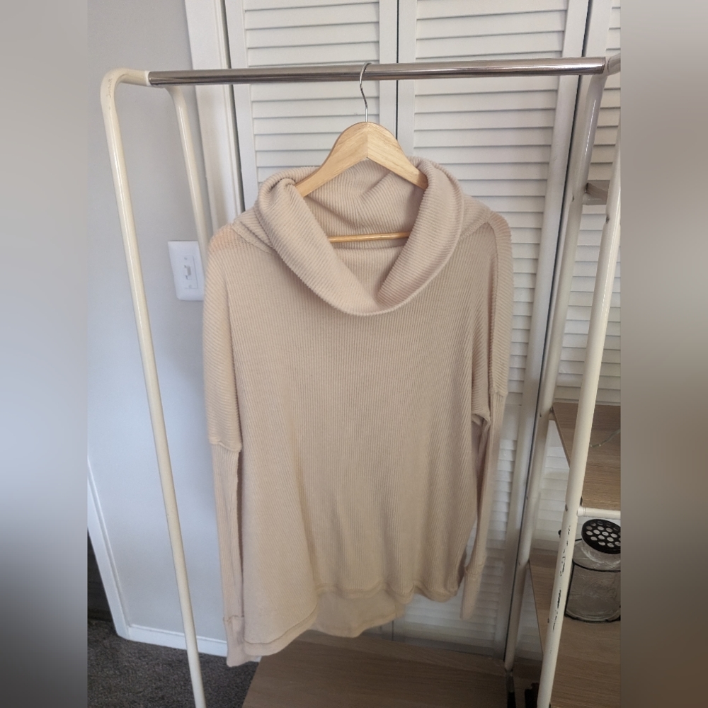 Free People Open Back Sweater